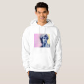 Art Sterft Nooit Hoodie | David Beeldhouwwerk (Voorkant volledig)