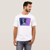 Art Sterft Nooit T-shirt | David Beeldhouwwerk (Voorkant volledig)