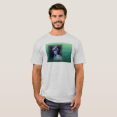 Art Sterft Nooit T-shirt | David Beeldhouwwerk (Voorkant volledig)