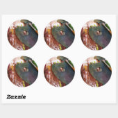 Art Sticker! Ronde Sticker (Vel)