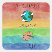 ‘Art’ Sticker set  (Voorkant)