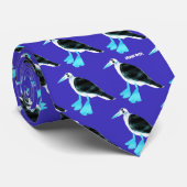 Art Stropdas: Galapagosvogels Stropdas (Opgerold)