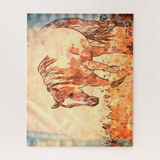 Art Studio 12216 Paarden Legpuzzel (Verticaal)