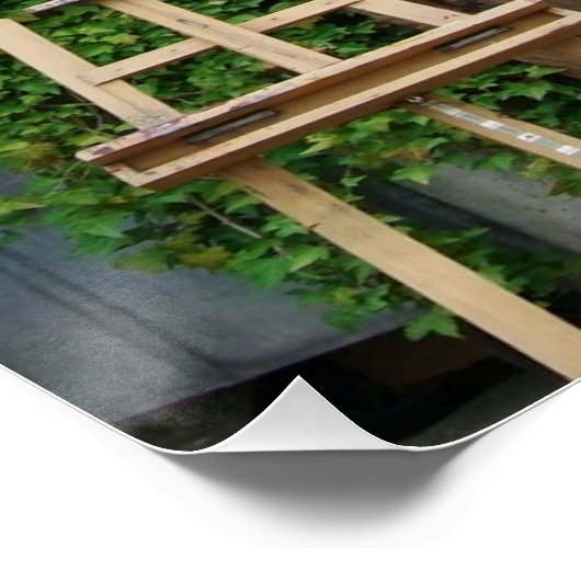 Art Studio met Poster voor schilderen en Easel Gla (Hoek)