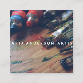 Art Studio Vierkante Visitekaartje