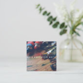 Art Studio Vierkante Visitekaartje (Staand voorkant)