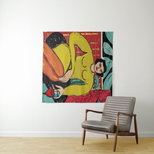 Art Studio voegt tekst toe, tapijt Wandkleed (In Situ (horizontaal))