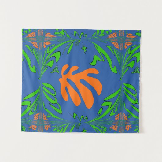 Art Studio voegt tekst toe, tapijt Wandkleed (Voorkant (horizontaal))