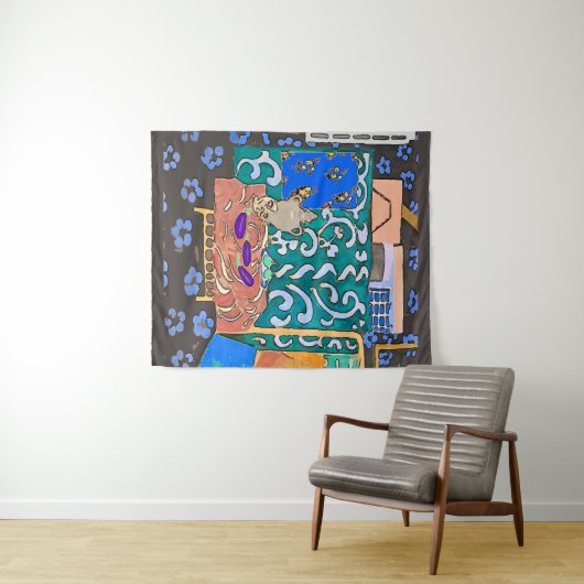 Art Studio voegt tekst toe, tapijt Wandkleed (In Situ (horizontaal))