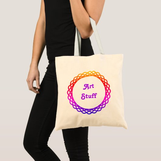 Art Stuff Tote Bag (Voorkant (product))