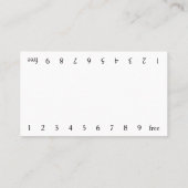 Art & Succulent Loyalty Coffee Punch Card (Achterkant)