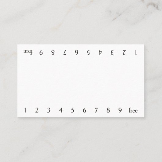 Art & Succulent Loyalty Coffee Punch Card (Achterkant)