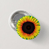 Art Sunflower - Kies / voeg uw favoriete kleuren t Ronde Button 3,2 Cm (Voorkant /achterkant)