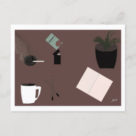 Art Supplies :  Postcard Print by J.H. Thornton Briefkaart