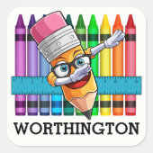 Art Supplies STICKER (Voorkant)