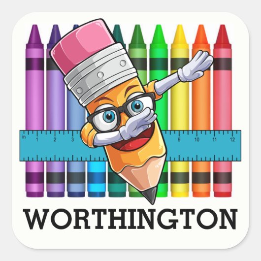 Art Supplies STICKER (Voorkant)