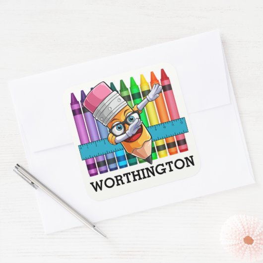 Art Supplies STICKER (Envelop)