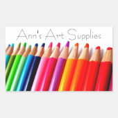 Art Supply Label (Voorkant)