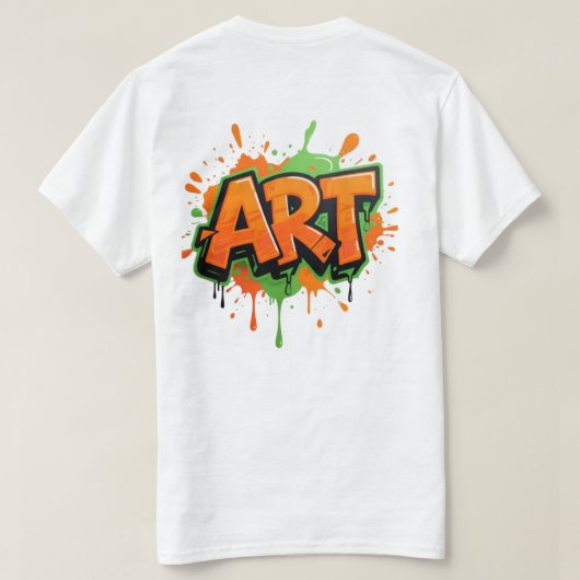 ART T-SHIRT (Design achterkant)