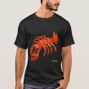 Art T-Shirt: Cornish Lobster T-shirt