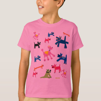 Art T-Shirt: Crazy Cornish Dogs T-shirt