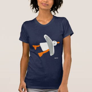 Art T-Shirt: Sluitvormig voor- en achterontwerp T-shirt