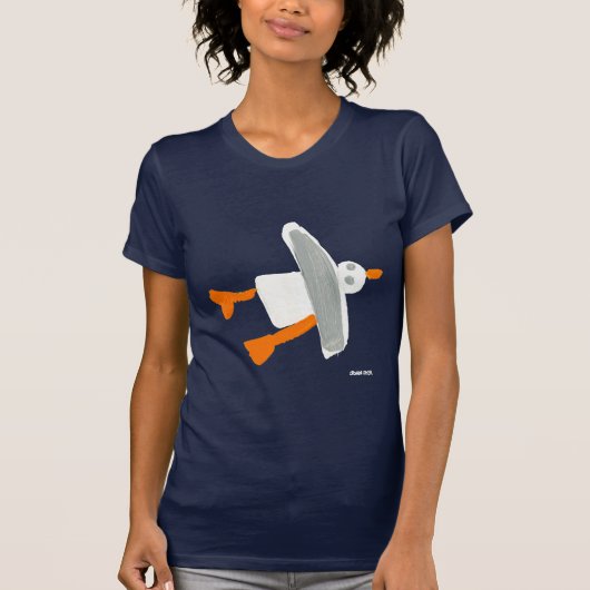 Art T-Shirt: Sluitvormig voor- en achterontwerp T-shirt (Voorkant)