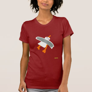 Art T-Shirt: Sluitvormig voor- en achterontwerp T-shirt