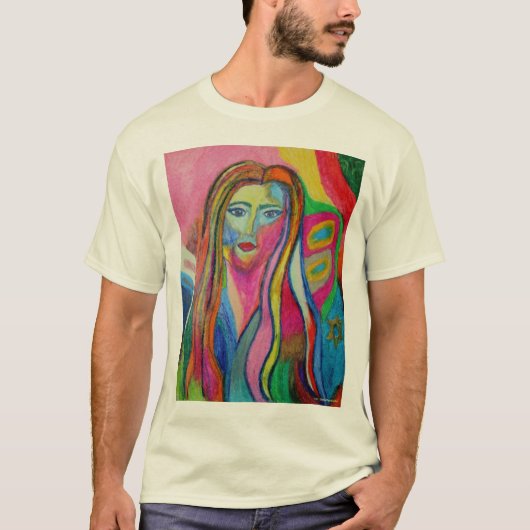 ART T-SHIRTS - PAININING BY DEBBIE DAVIDSOH - GIFT (Voorkant)