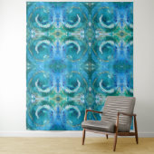 Art Tapestry - Positivity Spiral Wandkleed (In situ)