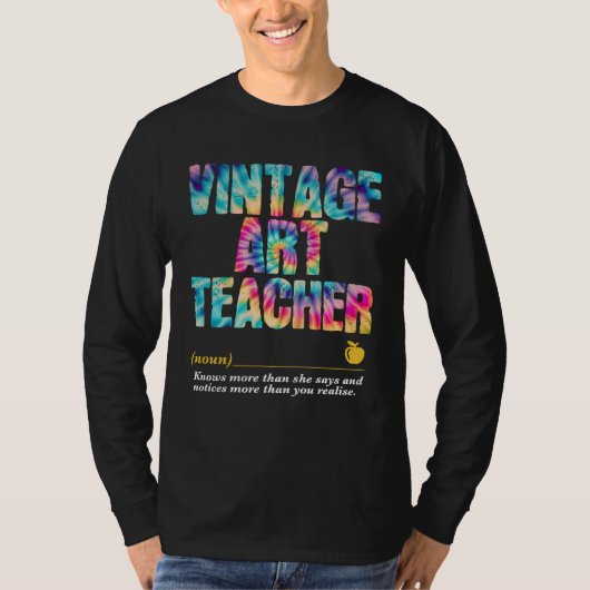 Art Teacher Appreciation Week Back to School  1 T-shirt (Voorkant)