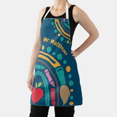 Art Teacher Apron Schort (Insitu)