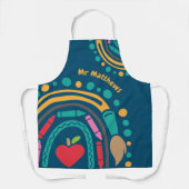 Art Teacher Apron Schort (Voorkant)