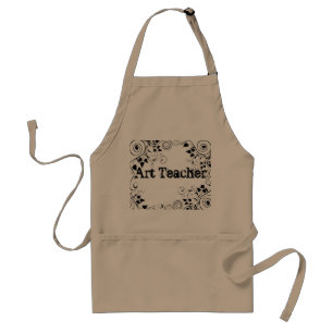 Art Teacher Apron Standaard Schort