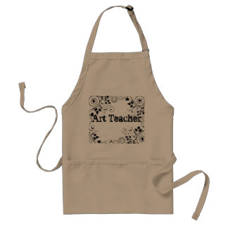 Art Teacher Apron Standaard Schort