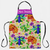 Art Teacher Butterfly Schort (Voorkant)