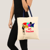 Art Teacher Canvas tas (Voorkant (product))