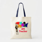 Art Teacher Canvas tas (Voorkant)