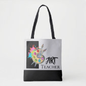 Art Teacher | Canvas tas palet schilder (Voorkant)