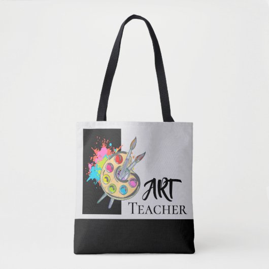 Art Teacher | Canvas tas palet schilder (Voorkant)