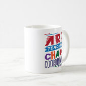 Art Teacher Chaos-coördinator Koffiemok (Voorkant rechts)
