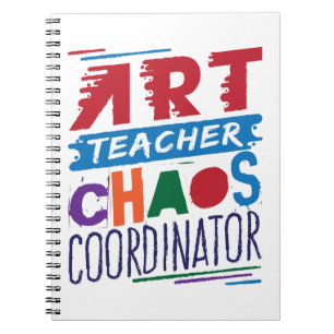 Art Teacher Chaos-coördinator Notitieboek