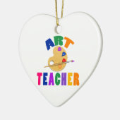 Art Teacher Keramisch Ornament (Links)