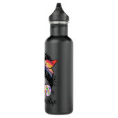 Art Teacher Life Messy Terug naar School Art Teac Waterfles (Rechts)