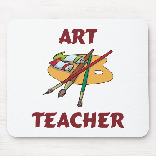 Art Teacher Mousepad Muismat (Voorkant)
