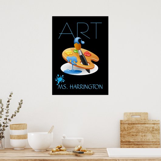 Art Teacher Poster - SRF (Keuken)