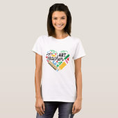 Art Teacher T-shirt (Voorkant volledig)