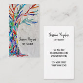 Art Teacher Visitekaartje (Voorkant / Achterkant)