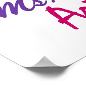 Art Teacher's Classroom Welkom - SRF Poster (Hoek)