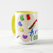 Art Teachers Rock Mok (Voorkant links)